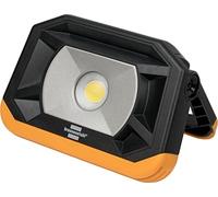 Brennenstuhl Projecteur portable LED PF 1000 MA/Projecteur de chantier format poche, utilisation en extérieur (rechargeable, 3 niveaux d'éclairage, batterie externe, 1000lm, autonomie 13h max., IP65)