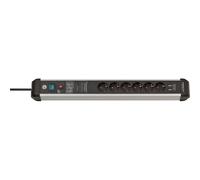 Brennenstuhl Prolongateur multiprise Premium-Protect-Line avec parasurtenseur 60.000A avec chargeur USB 6 prises 3m H05VV-F 3G1,5 - 1391010610