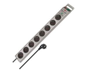 Brennenstuhl Prolongateur multiprise Super-Solid avec parasurtenseur 13.500A 8 prises argent 2,5m H05VV-F 3G1,5 Quantité:1