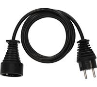 Brennenstuhl Rallonge 3m de câble (Utilisation en intérieur) 1165431 Noir 3 m