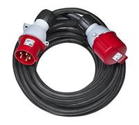 Brennenstuhl Rallonge CEE 10m de câble (IP44, 16A/415V), Fabrication Française