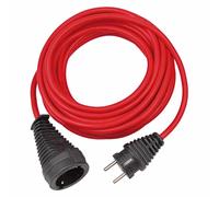 Brennenstuhl Rallonge plastique de qualité 25m rouge H05VV-F 3G1,5, 1167470