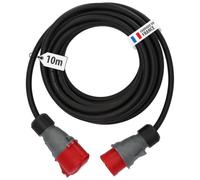 Brennenstuhl Rallonge électrique CEE 10 m H07RN-F 5G2,5 noire IP44 - 1167741