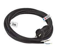 Brennenstuhl Rallonge électrique, sans terre, 16A, 3m H07RN-F 2x1,5, noire