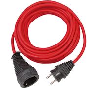Brennenstuhl Rallonge plastique de qualité 25m rouge H05VV-F 3G1,5, 1167470