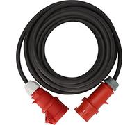 Brennenstuhl Rallonge Professionnelle CEE avec inverseur de Phase IP44 (25 m, H07RN-F 5G4,0, 5 pôles avec inverseur de Phase CEE et Couplement, pour Utilisation en extérieur, IP44, fabriqué en