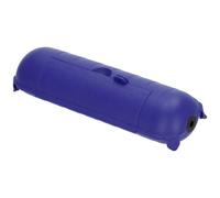 Brennenstuhl Safebox CEE 230 V / Boîtier de protection IP44 pour câbles d'extension (capsule de protection pour câble H07RN-3G2.5 extérieur, accessoires de camping) Bleu