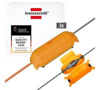 Brennenstuhl Set de 2 pièces Safe-Box BIG IP44 / Boîtier de Protection pour rallonge