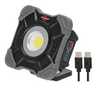 Brennenstuhl Lampe de travail SH 1000 MAC – LED 10 W 1000 lm, lumière du jour, IP54, rechargeable