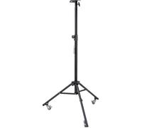 Brennenstuhl Trépied télescopique Roll MT 180 1170310020 – Hauteur réglable 1,80 m, Noir