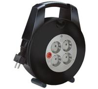 Brennenstuhl Vario Line KabelBox quadruple noir/gris clair 10m H05VV-F 3G1,5, 1093200