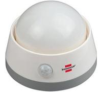 Brennenstuhl 1173290 Veilleuse LED avec Batteries détecteur de mouvementpoussoir, Plastique, Blanc, 8, 4 x 6, 1 cm
