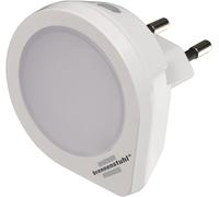 Brennenstuhl Veilleuse LED NL 01 QD – Capteur crépusculaire, basse conso – Petit Blanc