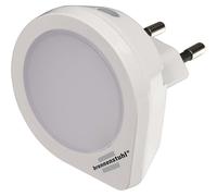 Brennenstuhl Veilleuse LED NL 01 QD – Capteur crépusculaire, basse conso – Petit Blanc