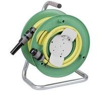 Brennenstuhl Enrouleur de tuyau d'arrosage WS32 20 m 1/2 pouce Plastique spécial Vert/Jaune