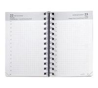 Brepols - Agenda De Poche 17cm 1j/p "building" Noir Noir G