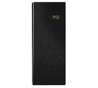 Agenda Brepols Euros/Centimes Banquier Long journalier 2 volumes - Année 2027 - 14,3 x 33 cm