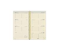 Brepols - Recharge Pour Agenda Semainier Interplan 2027 - Format 9 x 16 cm