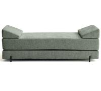 Brescia - banquette 3 places convertible en tissu velours relief