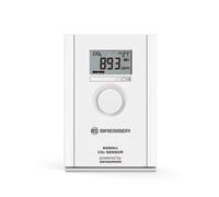 BRESSER Capteur de CO2 - Capteur de qualité de l'air ambiant - Extension de Station météo - Indicateur de Ventilation - Portée de 150 m
