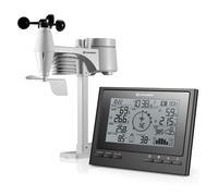 Bresser Station météo ClimateScout RC 7 en 1 – Blanc – Secteur EU 220V – Modèle 7003100CM3000