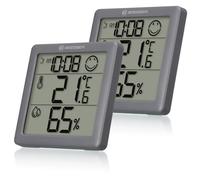 Bresser Thermo-hygromètre Climate Smile – Set de 2 unités 7000017