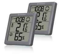 BRESSER Climate Smile Thermo- / Hygromètre, set de 2 pièces