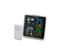 Bresser ClimaTemp TB - Station météo écran couleur, prévisions 12h, jusqu'à 3 capteurs, intérieur/extérieur