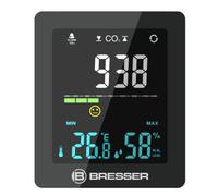 Bresser CO2 Smile Un moniteur de mesure et de contrôle de la qualité de l'air, de l'humidité et de la température pour les espaces clos.