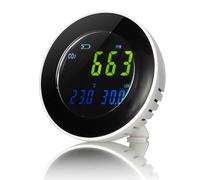 Bresser Moniteur de qualité de l'air CO2 INV – Mesure CO2, Température, Humidité avec enregistreur