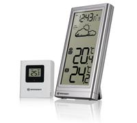 BRESSER RC weather station Meteo Temp Silver 7004200HZI000