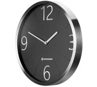 BRESSER MyTime Horloge murale radio-pilotée 25 cm anthracite