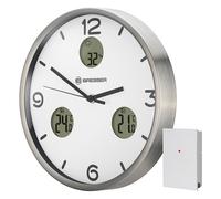 BRESSER MyTime Io NX Horloge murale radio pilotée - blanc 8020211GYE000