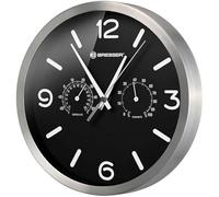 Bresser Horloge murale MyTime DCF Thermo-/Hygro 25 cm Noir 8020315CM3000