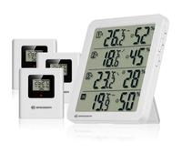 Bresser quadro nv thermo hygromètre blanc