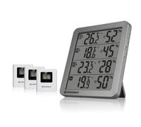 Bresser Thermo-/Hygromètre Quadro NV gris