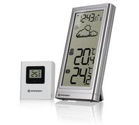 BRESSER RC weather station Meteo Temp Silver 7004200HZI000