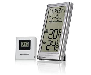 BRESSER RC weather station Meteo Temp Silver 7004200HZI000