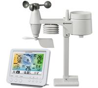 Bresser - Station météo 5 en 1 couleur WIFI avec capteur - Blanc