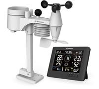 Bresser Station Météo 8en1 Sans Fil Thermomètre Hygromètre Vent Pluie UV Capteur Indice de Chaleur