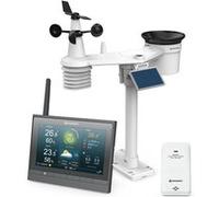 Bresser Station météo MeteoChamp 7003510 7-en-1 HD WiFi TFT 17,8 cm LED Gris