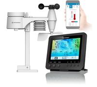 BRESSER Station météo connectée couleur WiFi avec capteur extérieur 5-en-1