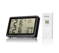 BRESSER Station Meteo Temp HZ noire