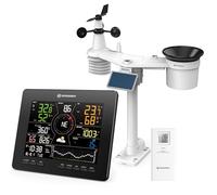 Bresser Station météo WLAN 4CAST MD avec capteur extérieur solaire 7-en-1 UV vent pluie exportation