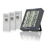 Bresser Thermohygromètre Quadro – pour 4 points de mesure