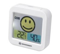 BRESSER Thermo Hygro MyTime Smile blanc