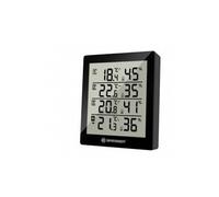 Bresser Thermo Hygro Temeo Quadro noir