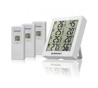 BRESSER Thermomètre Temeo Hygro Quadro blanche - 7000020GYE000