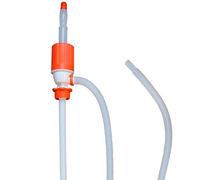 Brestol Pompe à Essence, à Main, Pompe à fût résistante aux acides avec Adaptateur de fût de 210 l pour Essence, Huile Moteur, Eau, acides, alcalis, Diesel, 18,5 l/Minute - Pompe de transvasement