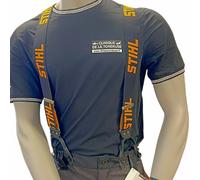 Bretelles noires à boutons STIHL Ref.8841579 - 120 cm